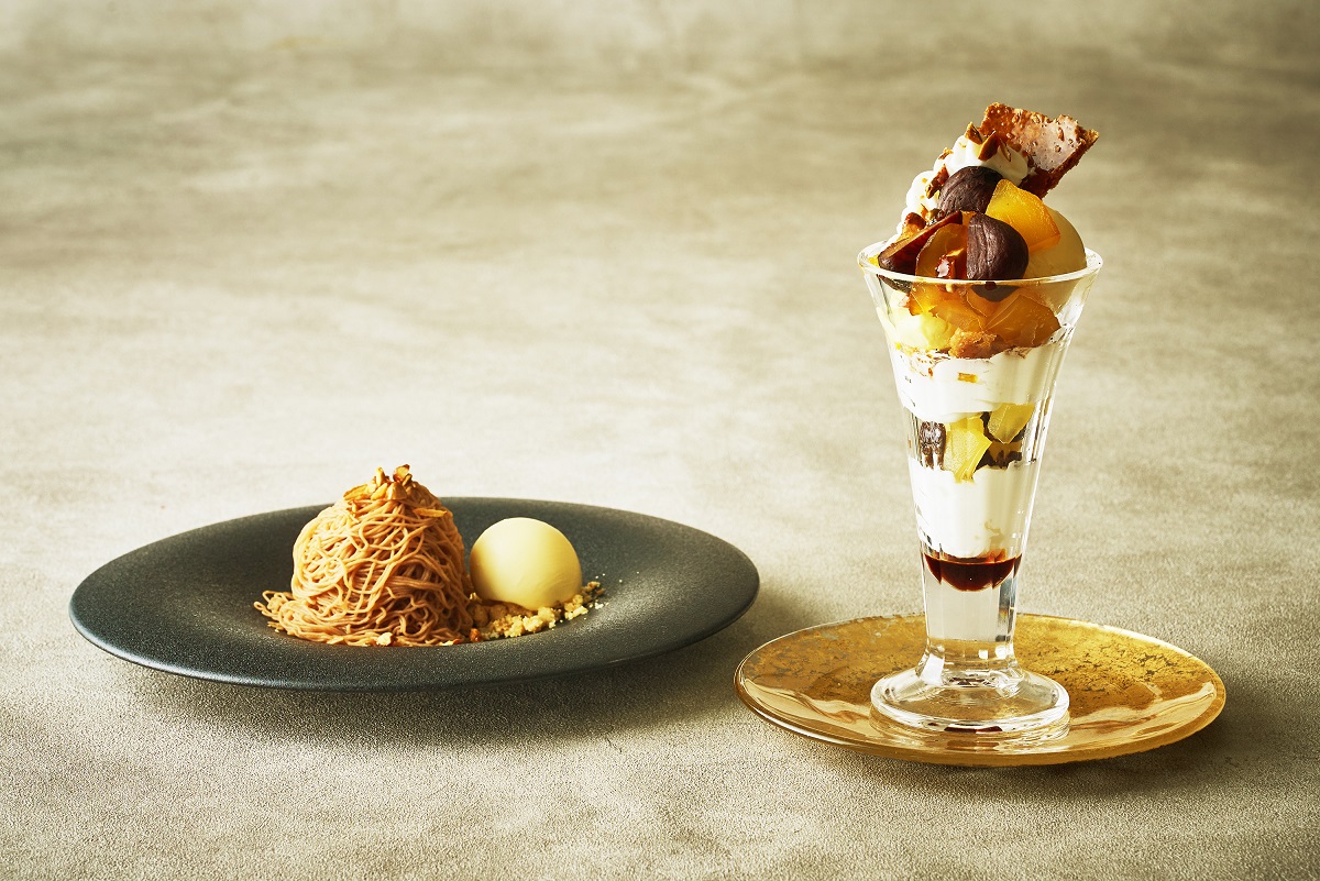 グランデザート（秋のスイーツコース『Marron & Caramel』_DINING & BAR TABLE 9 TOKYO）