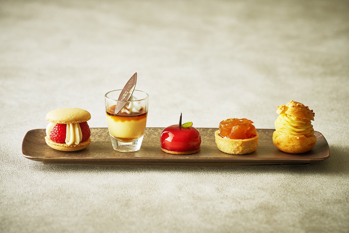 デザート（秋のスイーツコース「Marron & Caramel」