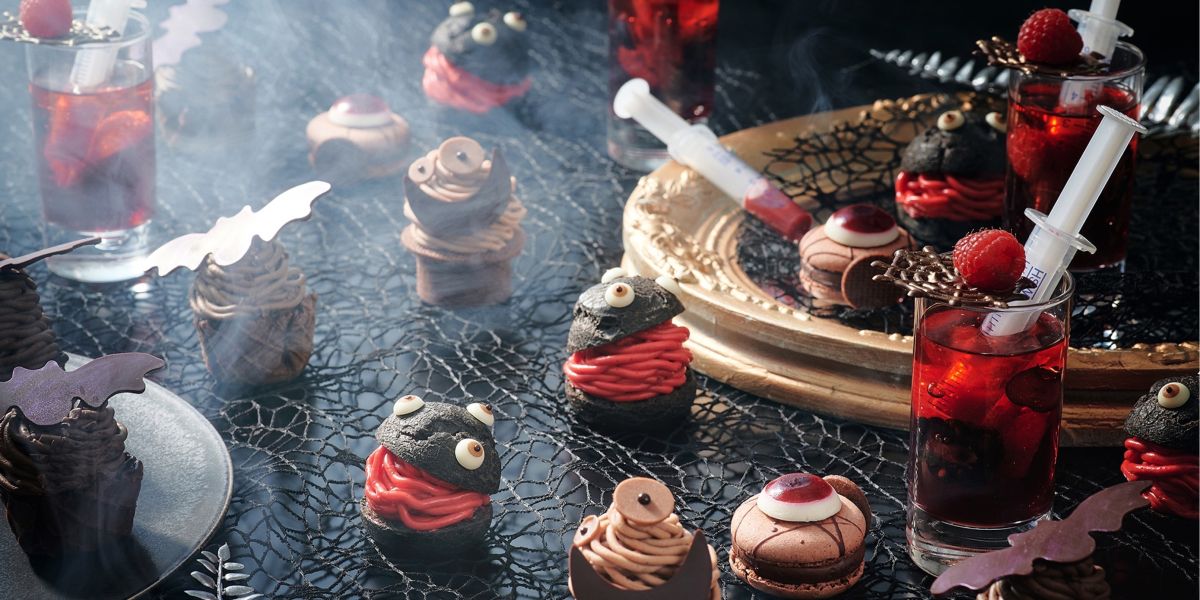 「ホテル インターコンチネンタル 東京ベイ」のハロウィンアフタヌーンティーで4種類のモンブランを食べ比べ！