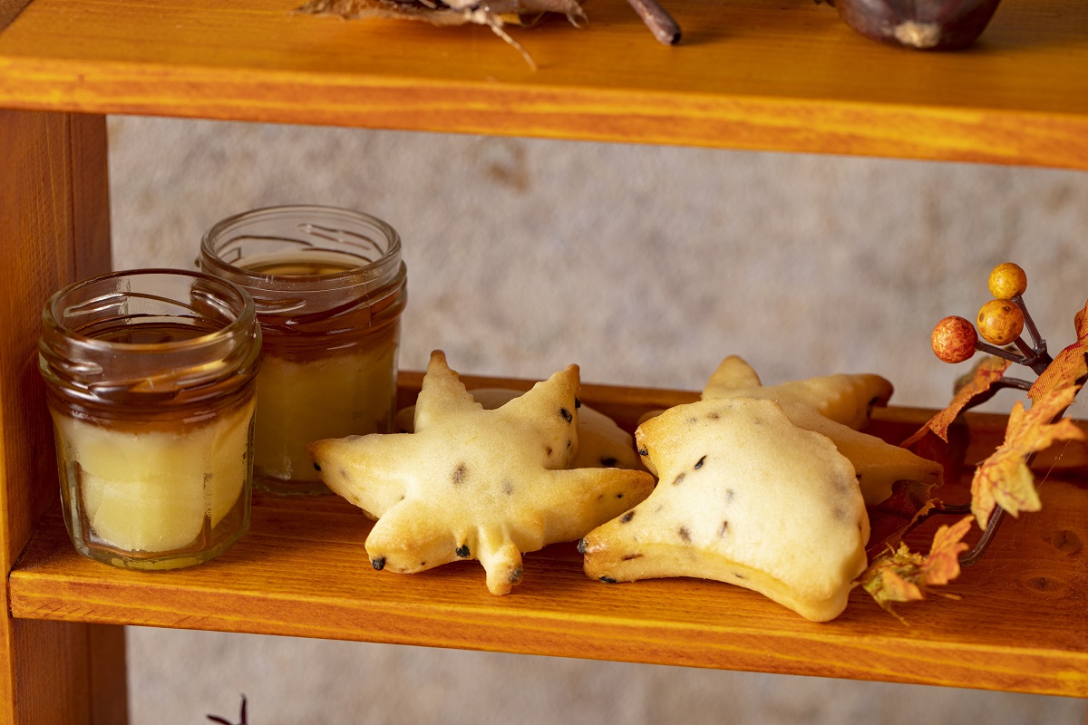 さつまいもと黒胡麻のスコーン