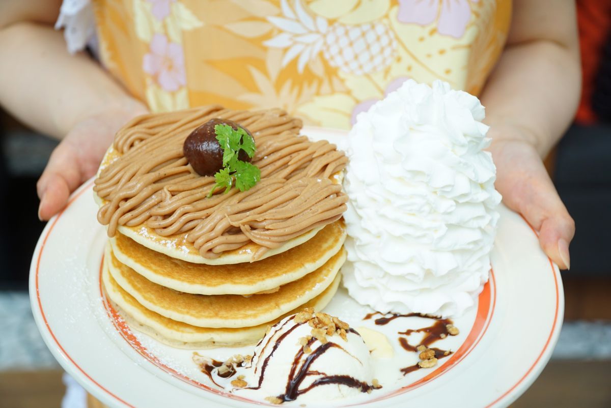 「モンブランパンケーキ」1760円