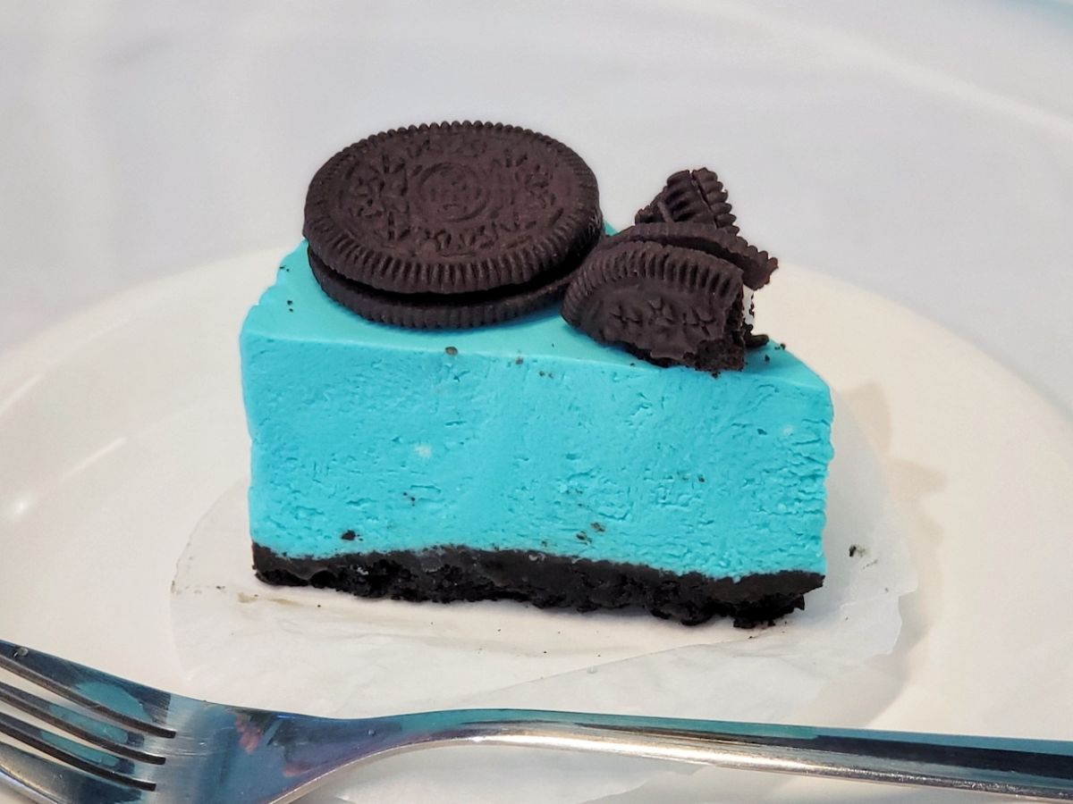 「ミントチーズケーキ」700円