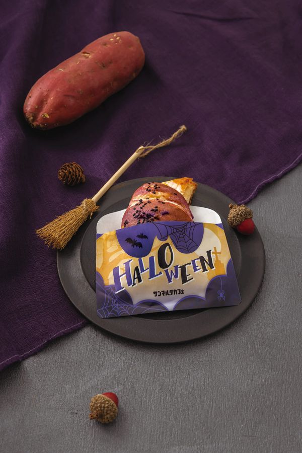 「プレミアムチョコクロ　Ｗスイートポテト」 単品 280円、5個入BOX 1200円