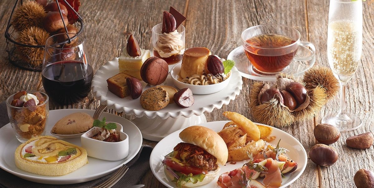 「KIHACHI（キハチ）青山店」限定！マロンスイーツ7種類を楽しめる秋のスペシャルアフタヌーンティー