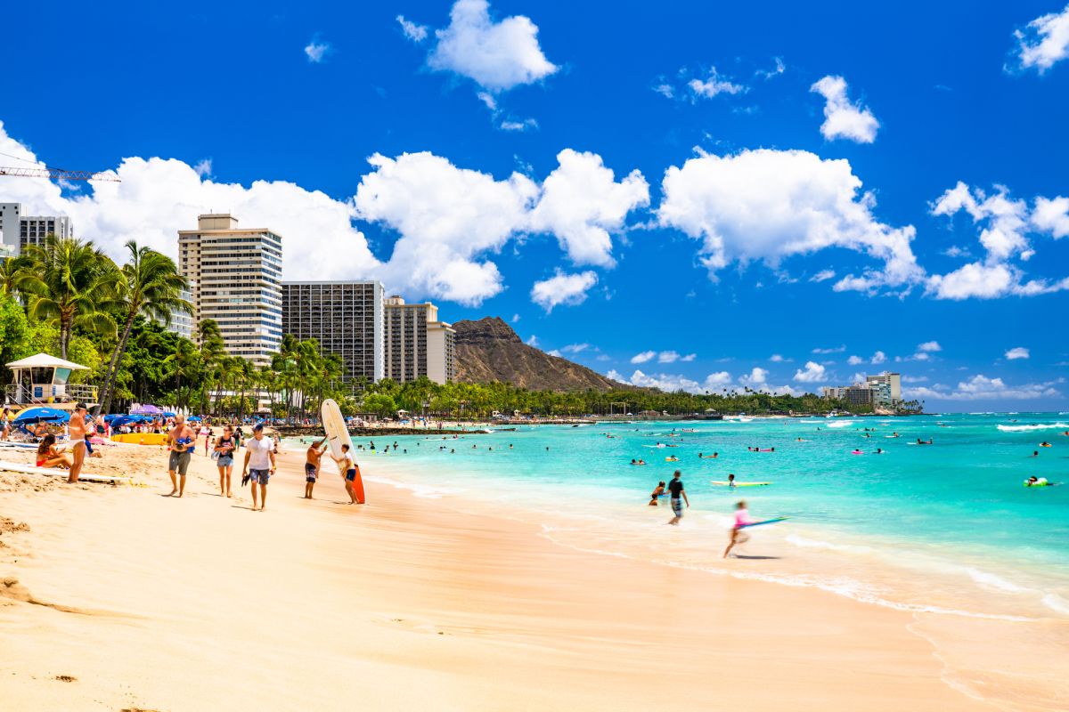 人気渡航先のハワイも出展
