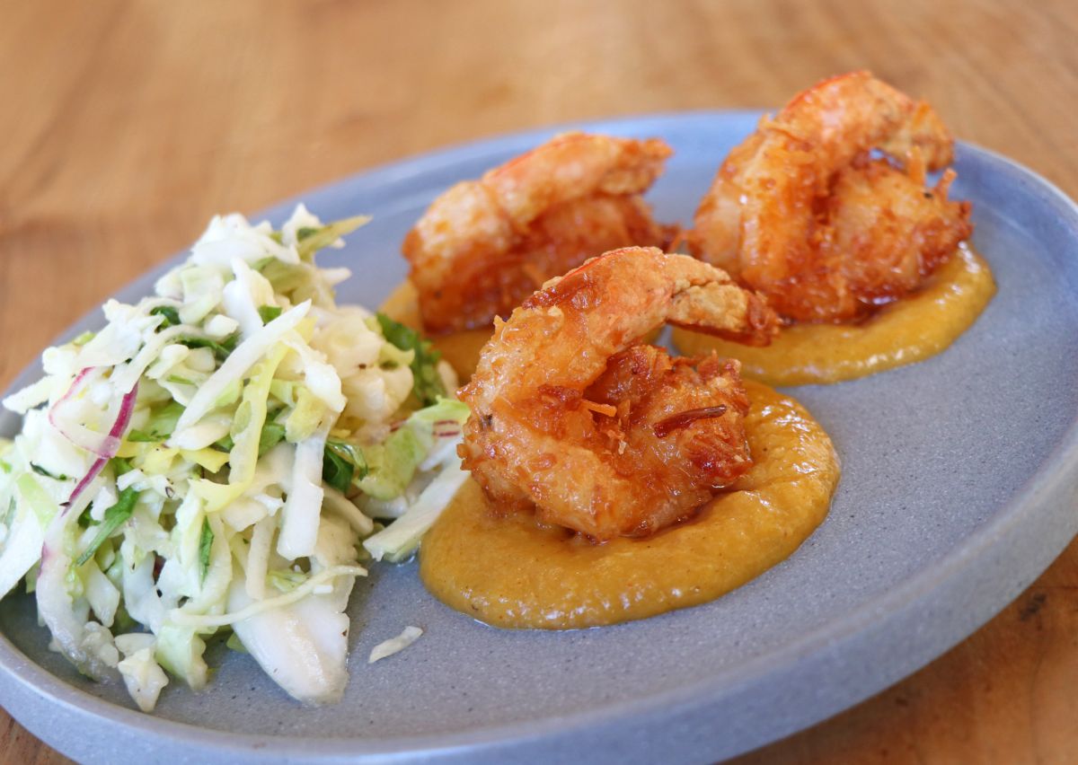 「ワールドフェイマス・ココナッツ・シュリンプ」$12