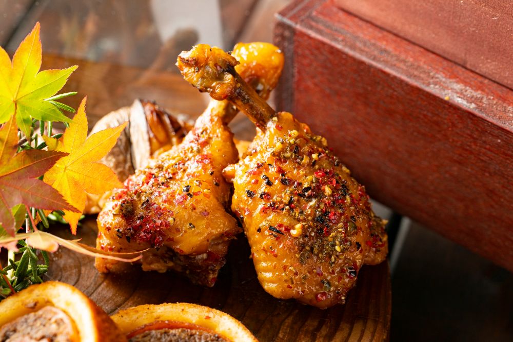 スモークペッパーチキンロリポップ