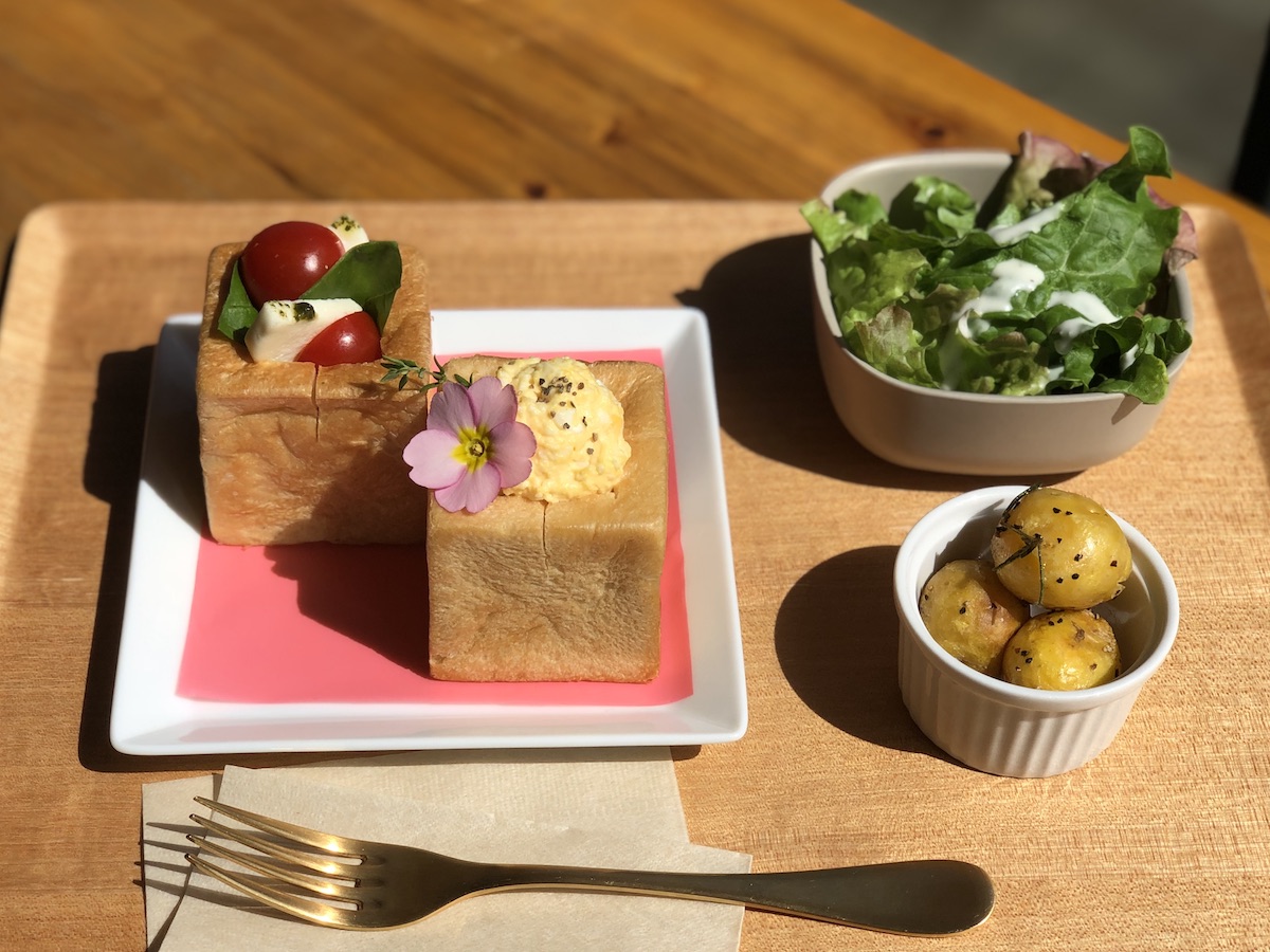 「フラワーズキューブ ランチセット」1050円