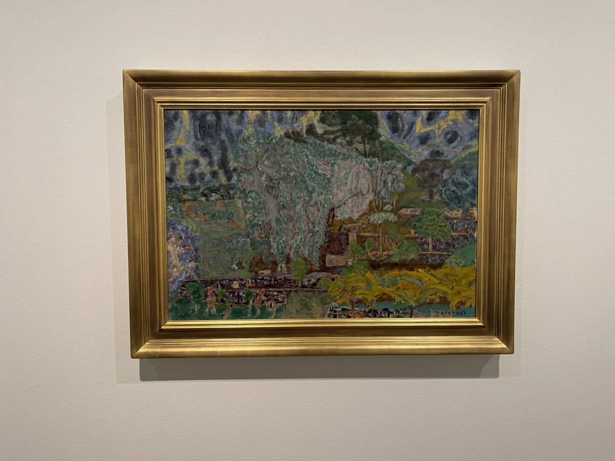 ピエール・ボナール《プロヴァンス風景》1932年（2022年10月2日まで）