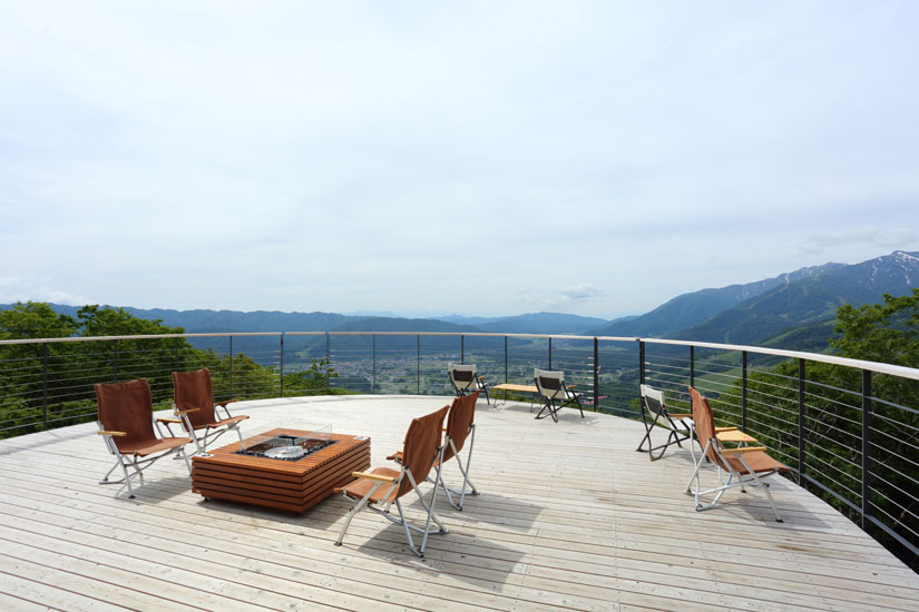 ウッドデッキの開放感は格別！