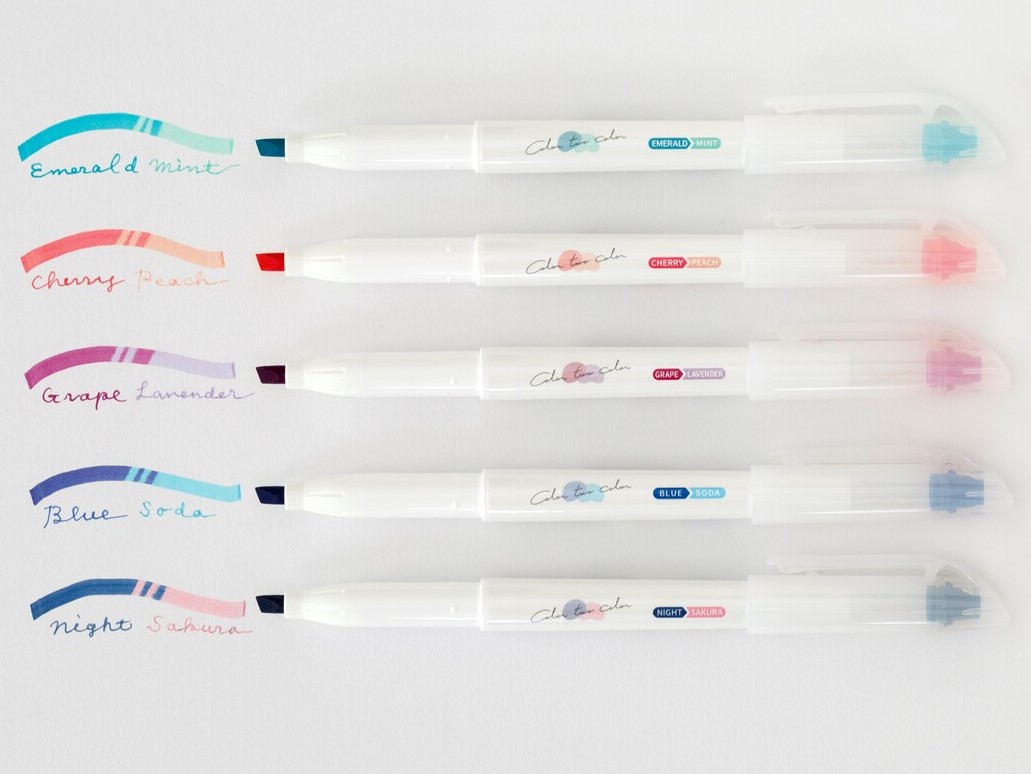 「Color two color」マーカー