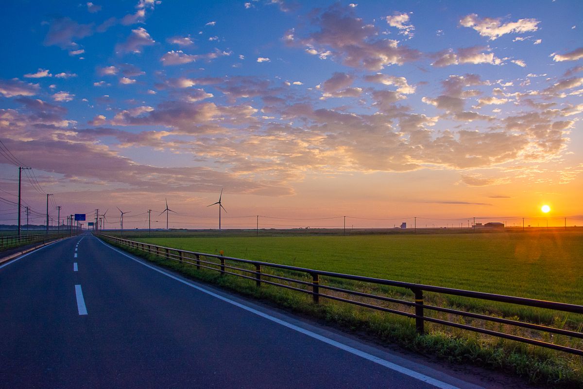 南相馬市の景色