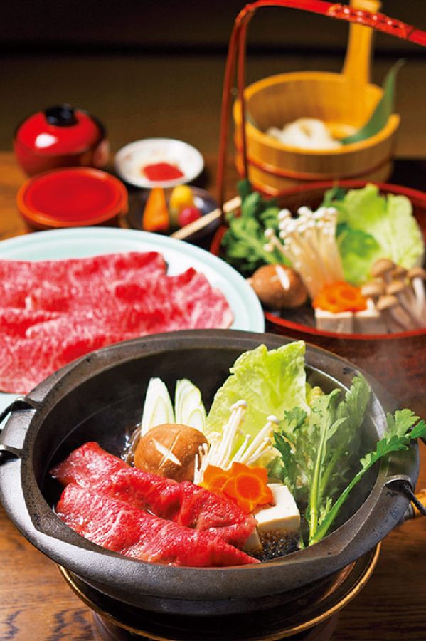 飛騨牛料理店 鳩谷のすき焼き