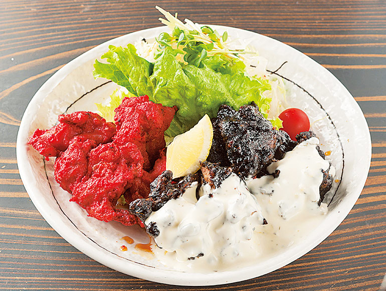 関からあげ定食(1380円)