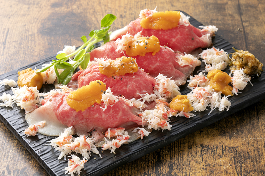 「満腹！満足！センキュー（1900円）グルメ」の一例