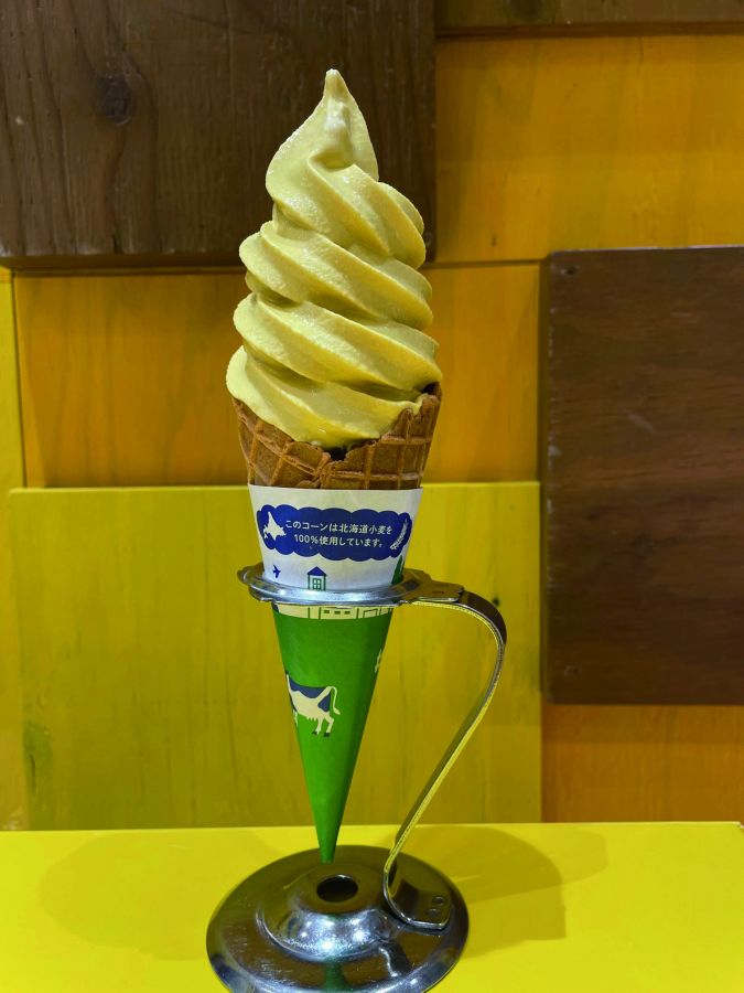 「北海道あんぽてとソフト」400円