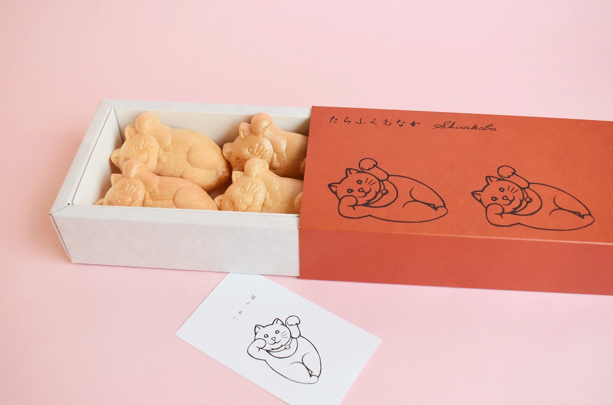 「たらふくもなか」6個入り箱詰1550円