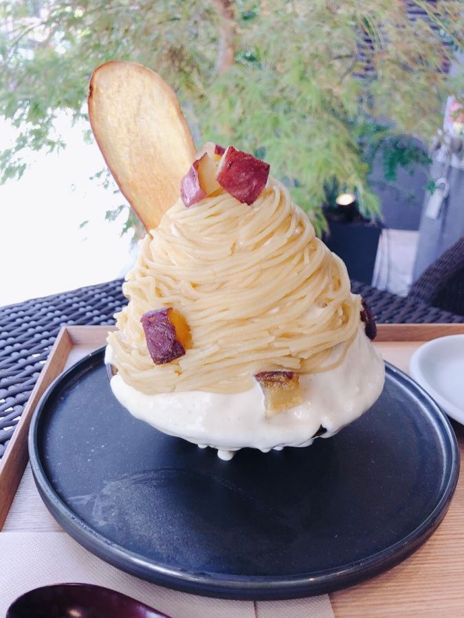 「熟成焼き芋モンブラン」2200円