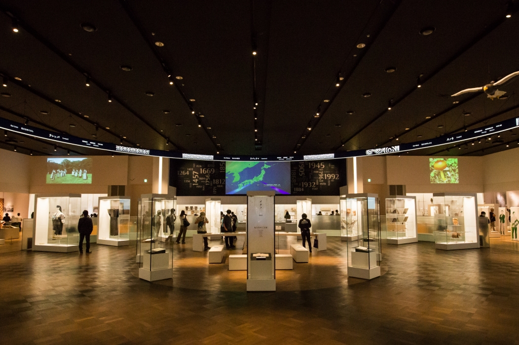 国立アイヌ民族博物館内観