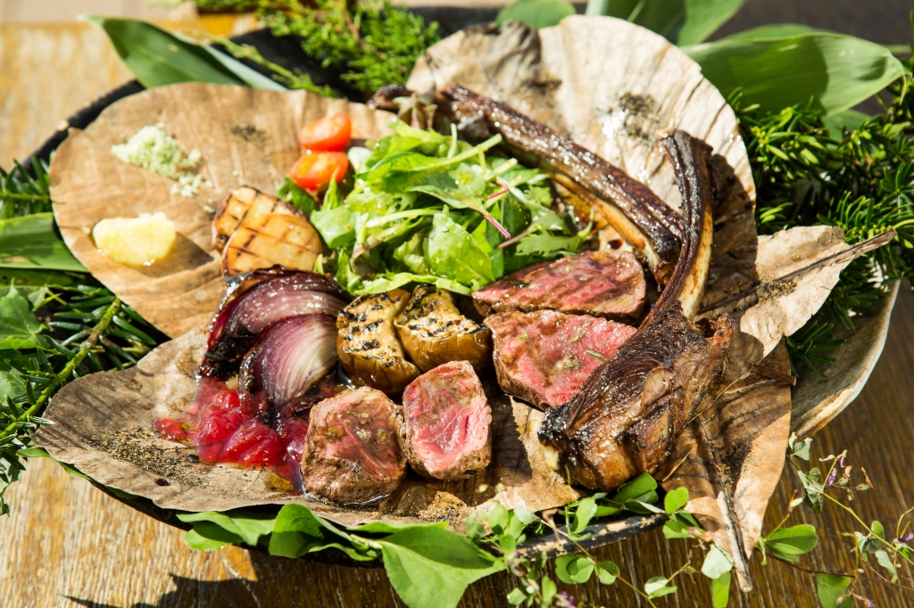 焚火ダイニング・カフェ ハルランナ料理
