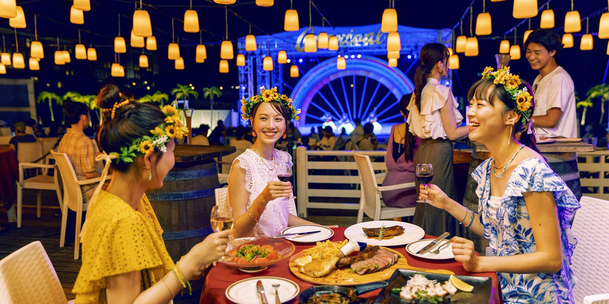 光の街 ハウステンボスで楽しむ夏祭り！ビール祭にナイトプール、花火にひまわり…、この夏やりたいことが全部叶っちゃう！