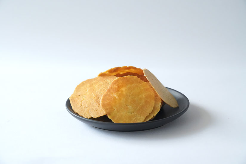 原材料はさつまいも100%。ノンフライだからヘルシー