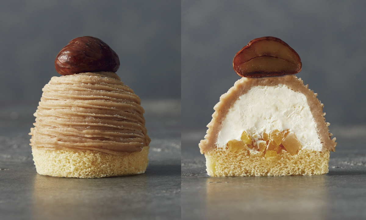 「和栗のモンブラン」972円／京橋千疋屋