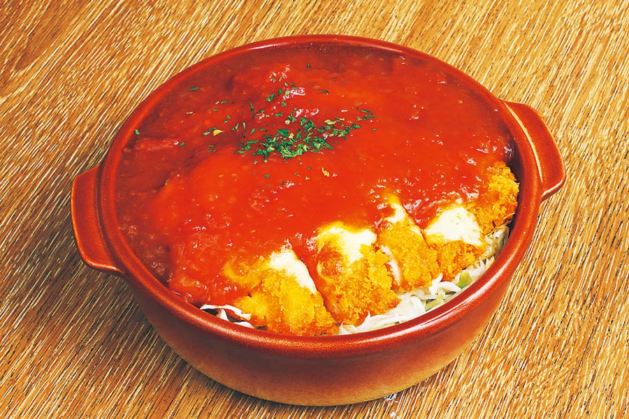 中津川とりトマ丼(1100円)