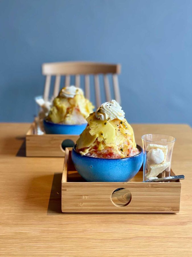 パフェ氷「マチュドニア」