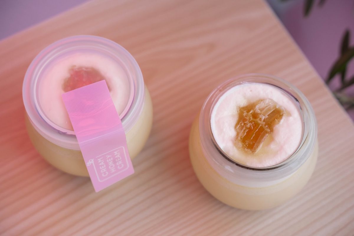 はちみつプリン（500円）