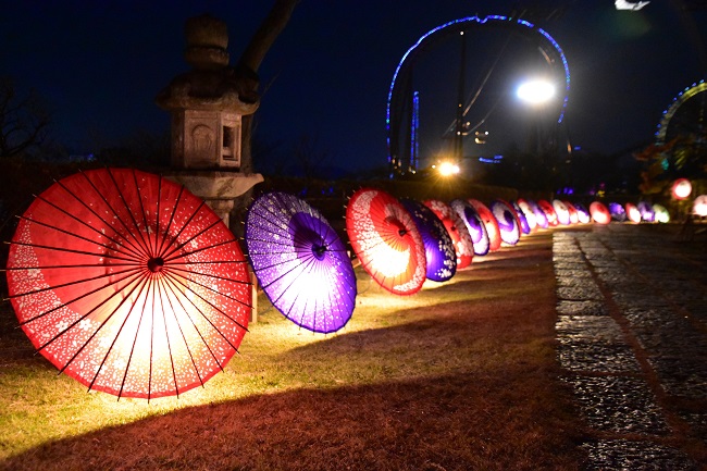 文化財×和傘（昨年の様子）