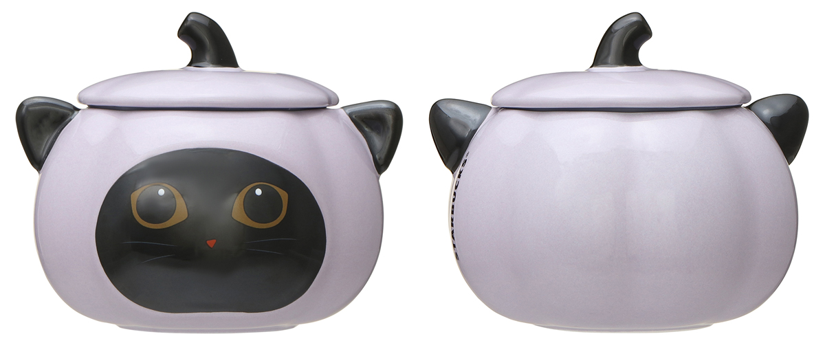 「ハロウィン2022 キャニスター フーディーキャット」2800円