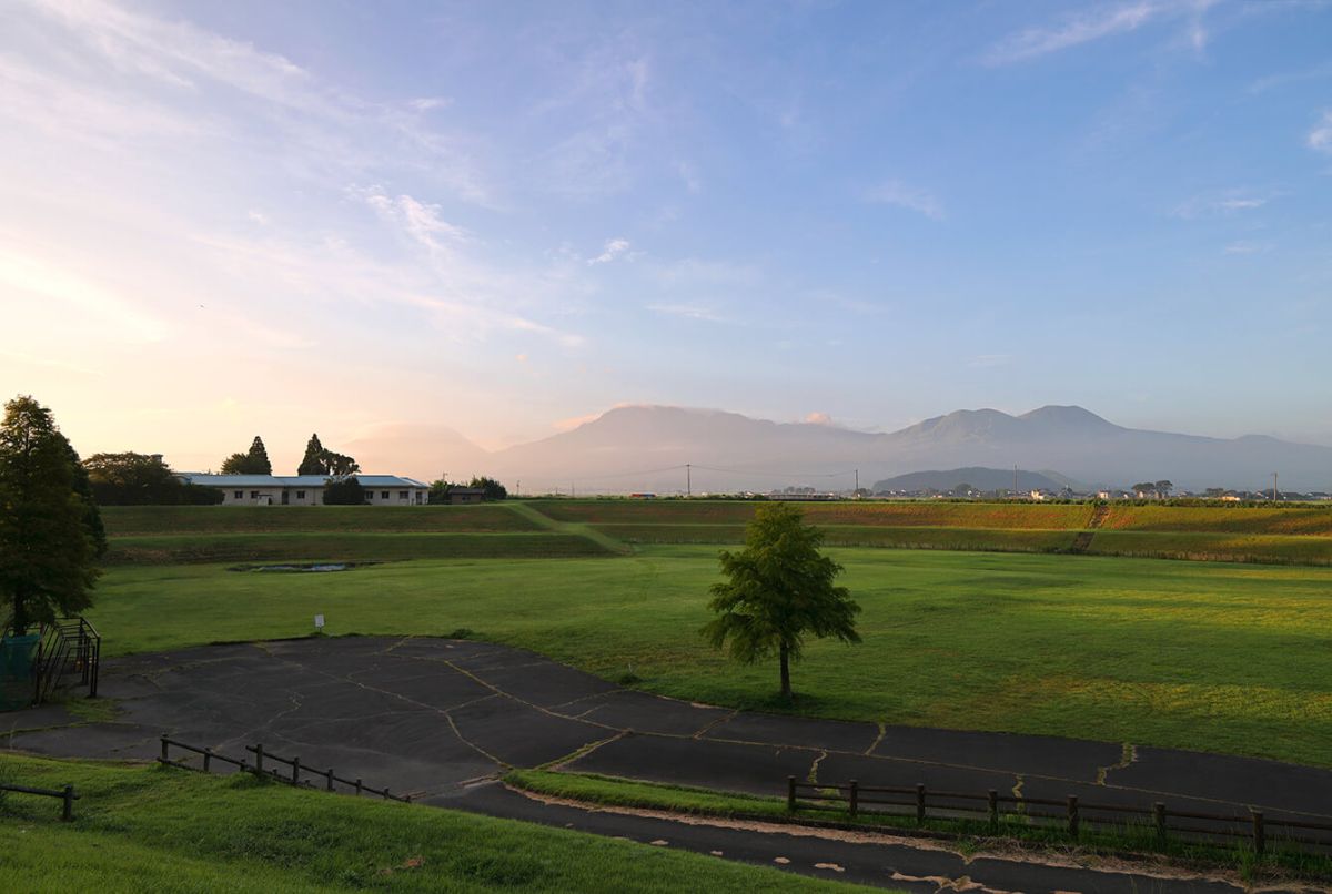 メインの集合場所となる「ふれあい水辺公園」