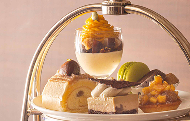 「栗 アフタヌーンティー」上段イメージ