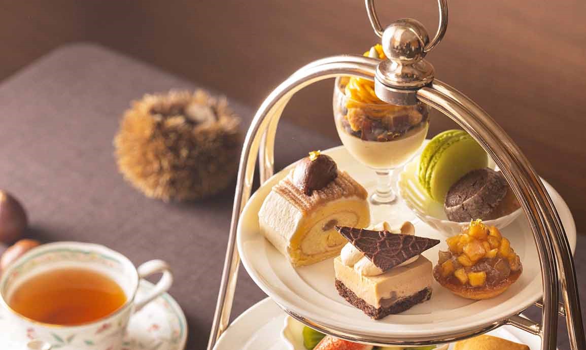 【横浜ベイホテル東急】秋のみなとみらいで、贅沢な午後のひとときを！栗をテーマにした「栗 アフタヌーンティー」