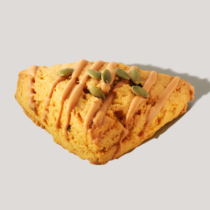 「パンプキンスコーン」（リニューアル）300円