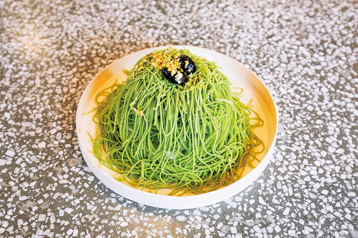 抹茶のモンブラン 1000円