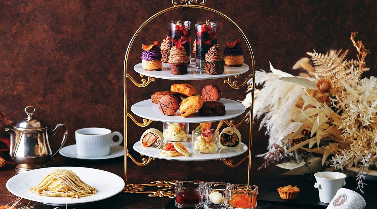 【ホテル インターコンチネンタル 東京ベイ】4種類のモンブランを食べ比べ！プランが選べる至極のアフタヌーンティー