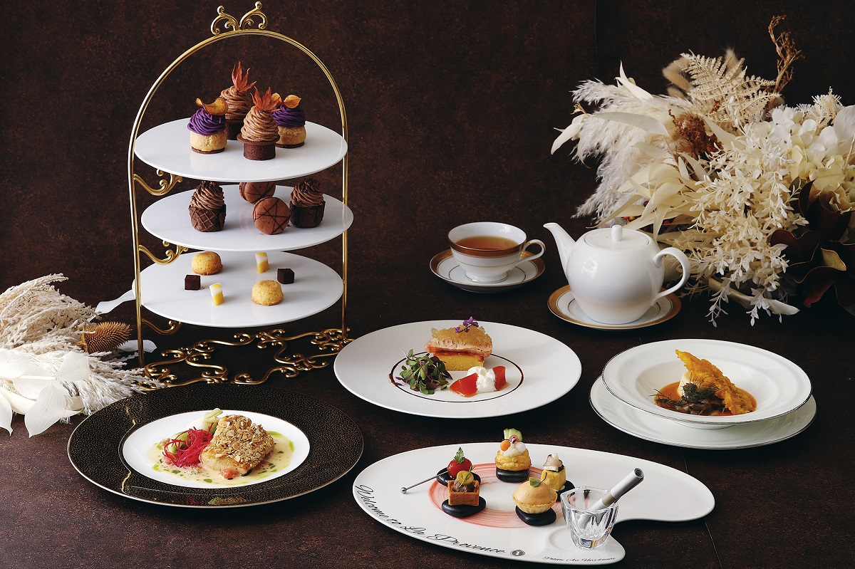 ラ・プロヴァンスのアフタヌーンティー付きランチ　イメージ