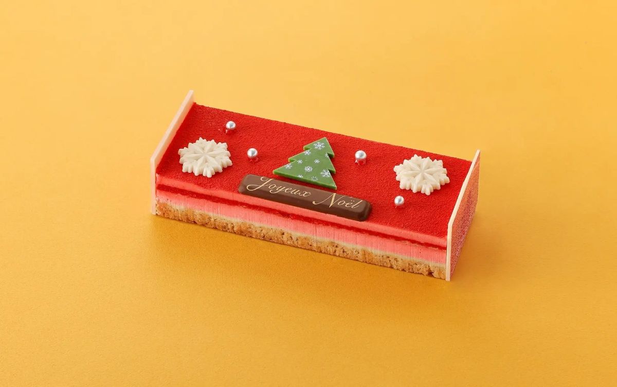 ＜WEB予約のみ配送対応＞【パティスリー・サダハル・アオキ・パリ（ネットでエキナカ グランスタ東京）】「ノエル サヤ」 横約14.5cm×縦約5.5cm×高さ約3cm  5724円 ※アルコール不使用