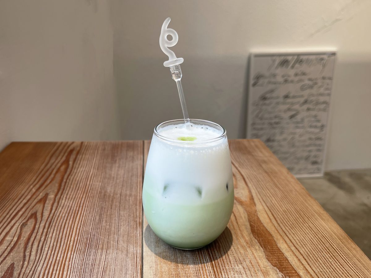 宇治抹茶ミルク（アイス） 750円