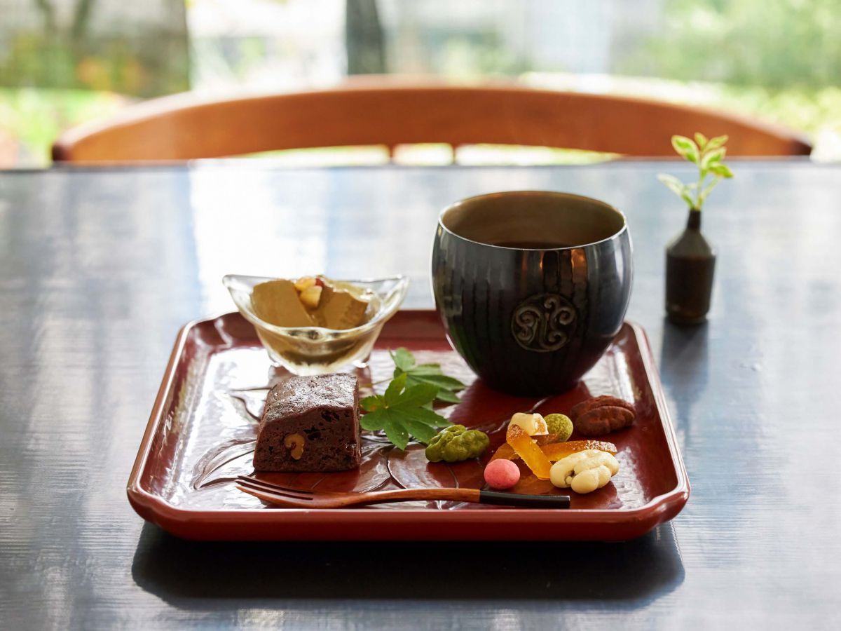 「倶利スイーツ膳」1750円～ ※スイーツセットの提供は14時30分～、［倶利カフェの日］のみ11時～