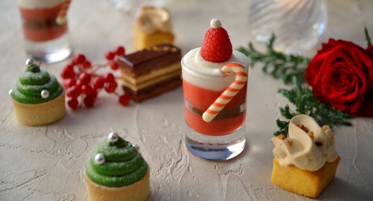 【ホテル椿山荘東京】冬の庭園演出「森のオーロラ」に合わせて。カナダのホリデーシーズンがテーマの「クリスマスアフタヌーンティー」がスタート！