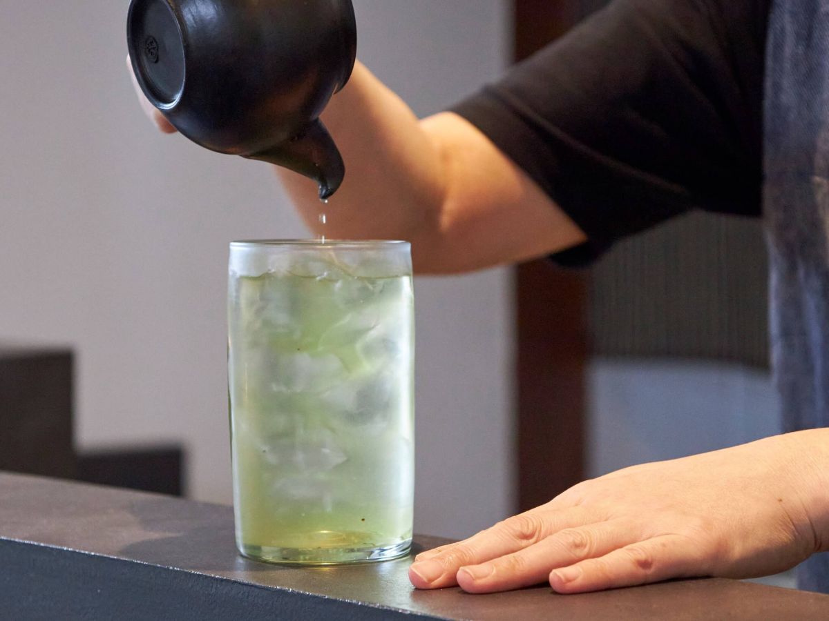 「冷緑茶」900円