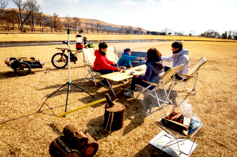 レンタル品が揃っているので、準備もラクチン