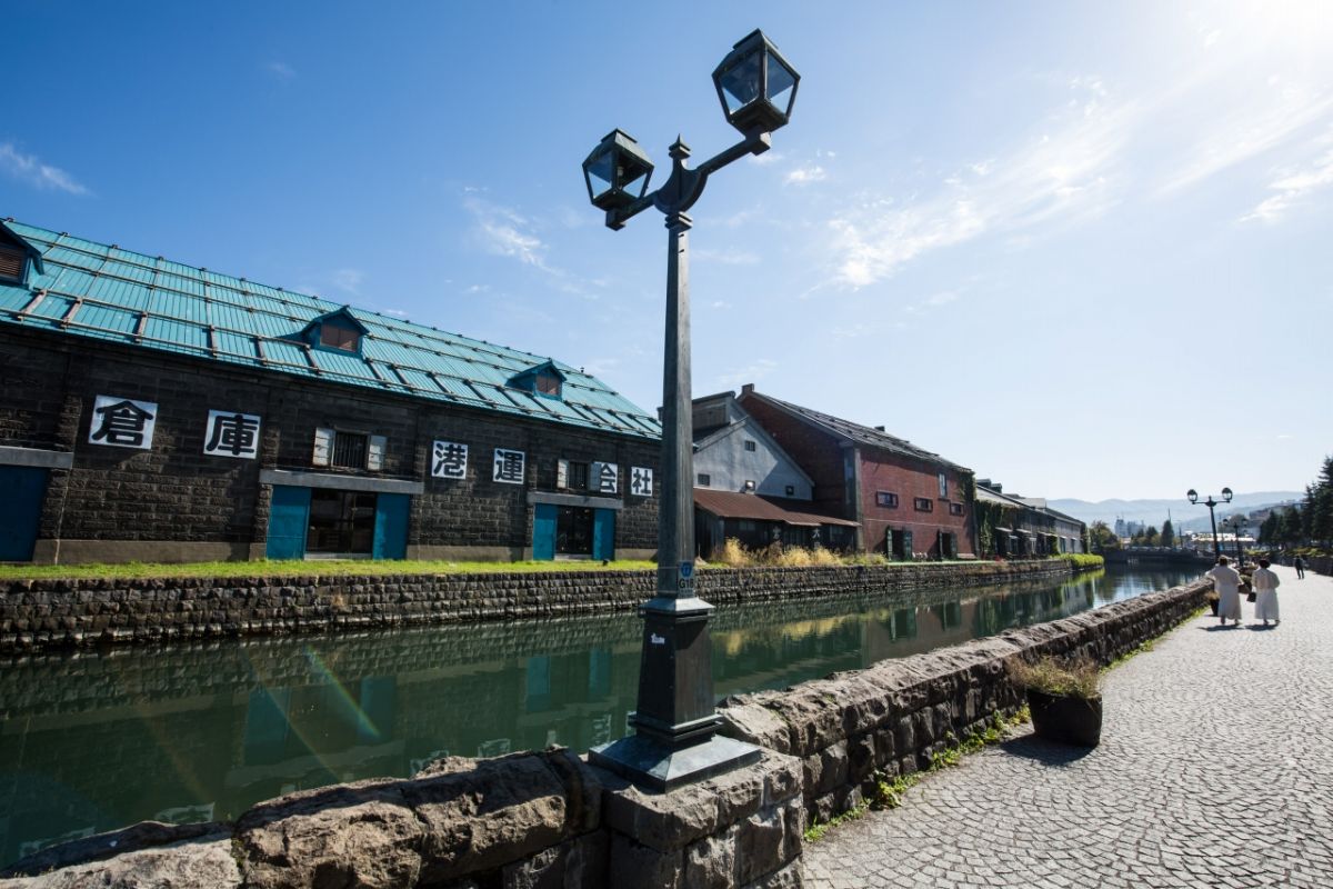 小樽運河 ガス灯