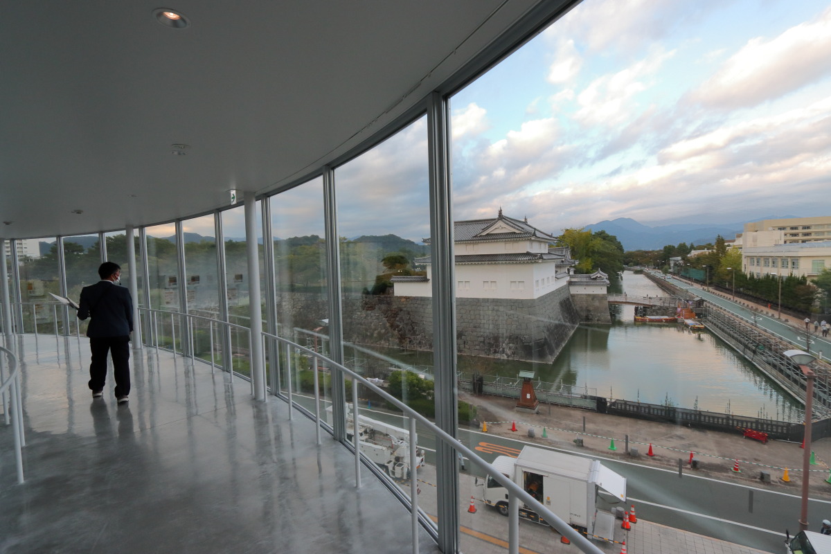 見晴らし抜群の天望回廊