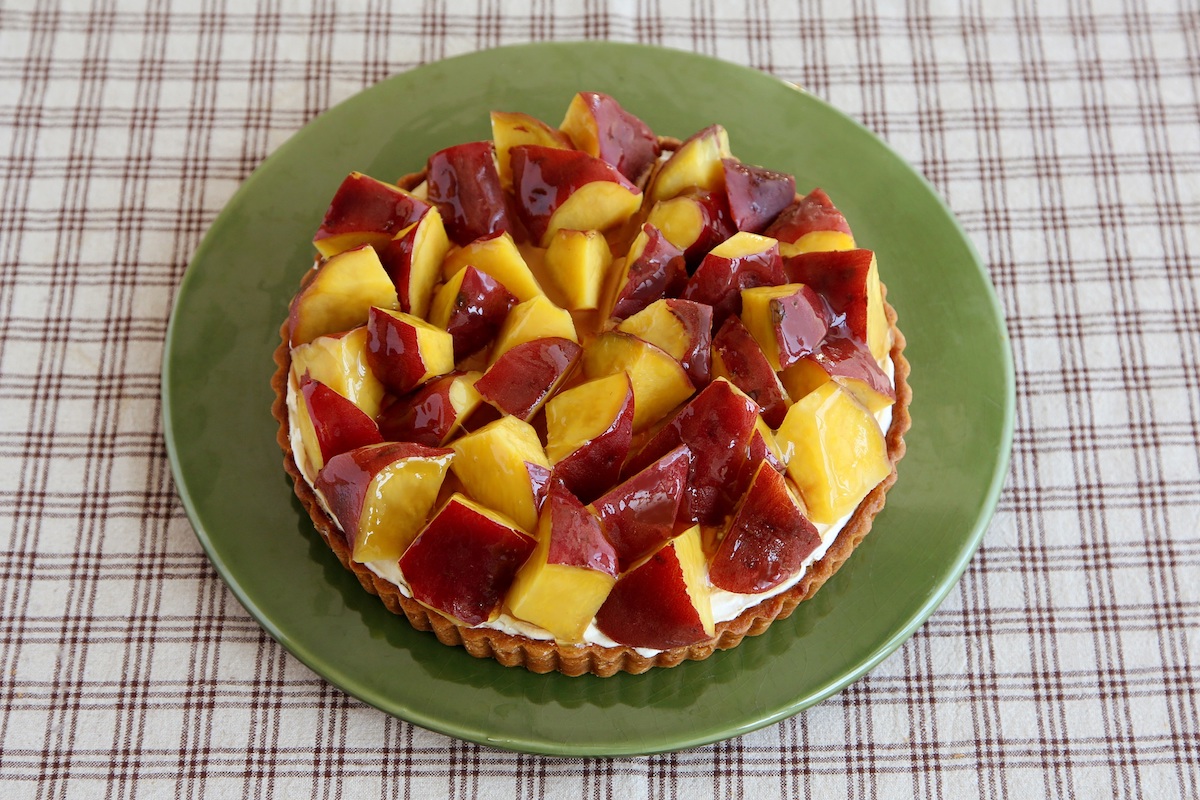 タルト・オ・パタート・ドゥース（ル ビエ～プロデュイ パー ア ラ カンパーニュ～） 1カット　680円（画像は1ホール）