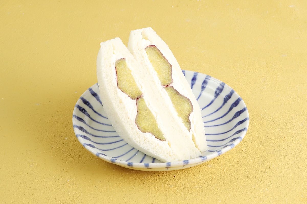 SAZANKAの塩やきいもサンド（サンドイッチハウス メルヘン） 1袋　540円