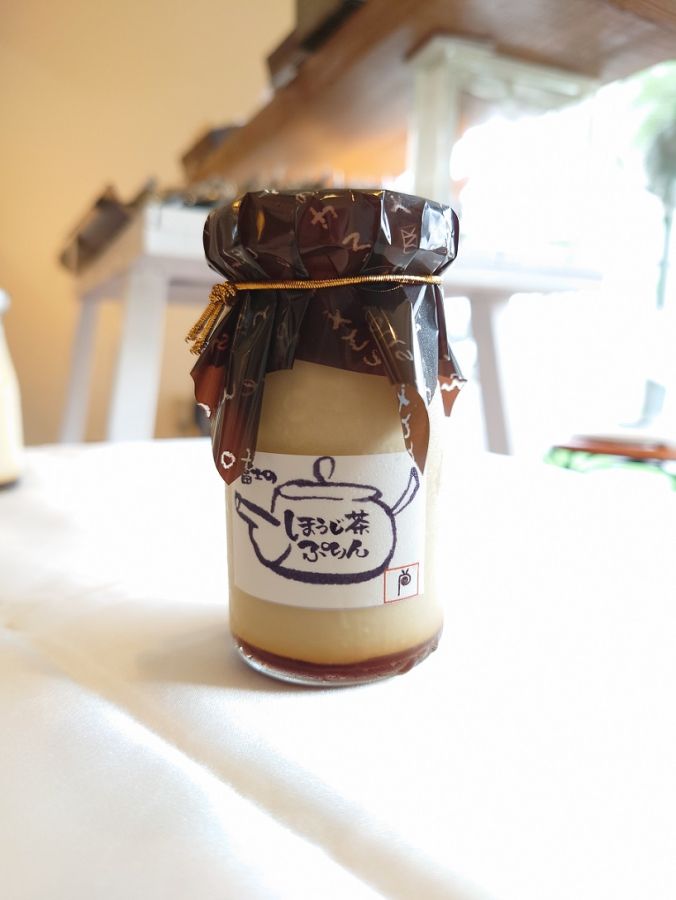 ほうじ茶プリン